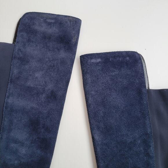 Stuart Weitzman MainLine Knee High Wedge Suede Size 38 7.5 - Picture 3 of 11